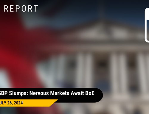 July 26, 2024: GBP Slumps: Nervous Markets Await BoE